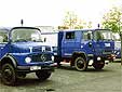 MKW (Daimler-Benz), GKW (Magirus-Deutz) und ZTrKW (Volkswagen)