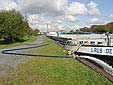 Am Dortmund-Ems-Kanal wird über lange Wegstrecken gefördert