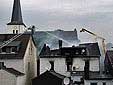 ... wird der Dachstuhl abgetragen, ... (Foto www.halver.de)