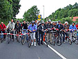 Eröffnung der jetzt autofreien Strecke durch Landesverkehrsminister Michael Groschek (AA-Foto)